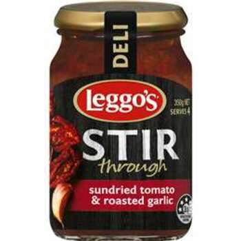 Leggo's Stir Through Pasta Sauce Sundried Tomato & Roasted Garlic 350g