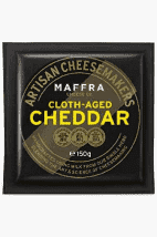 Maffra Cloth-Ashed Cheddar 150g