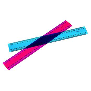 Marbig Ruler Coloured 30cm