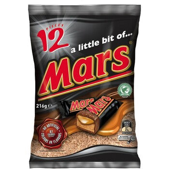 Mars Milk Chocolate Fun Size Bag 12pk