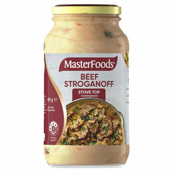 Masterfoods Sauce Simmer Beef Stroganoff 495g
