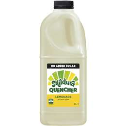 Mildura Quencher Lemonade Fruit Juice 2L