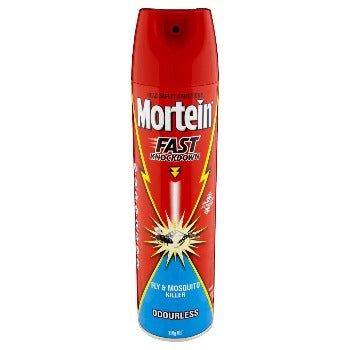 Mortein Odourless Fly & Mosquito Killer Spray 350g