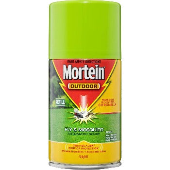 Mortein Outdoor Fly & Mosquito Automatic Spray Refill 154g