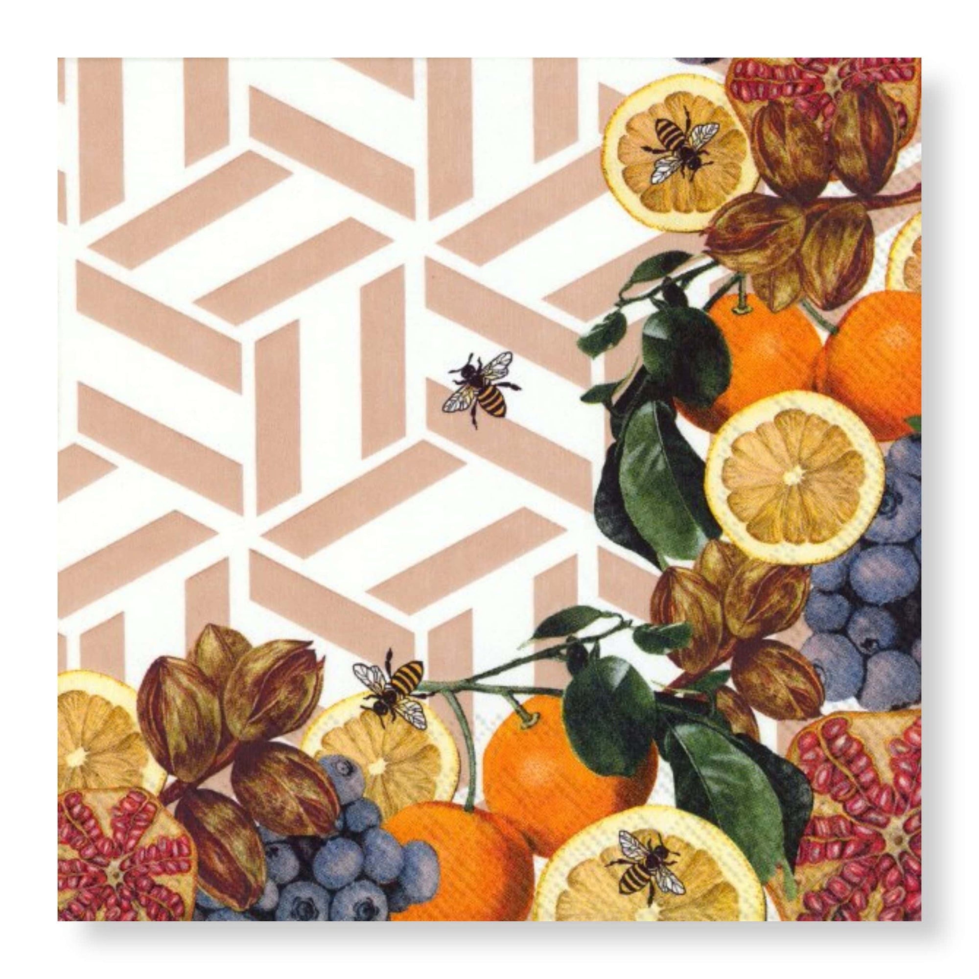 Summer Fruits Luncheon Napkins