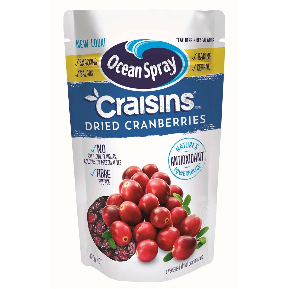 Ocean Spray Berries Craisins Cranberry 150gm