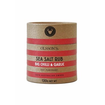 Olsson's Big Chilli & Garlic Salt Flakes 130g