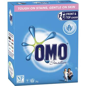 Omo Sensitive Laundry Powder 2Kg