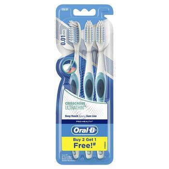 Oral B PK3 Toothbrush Cross Action