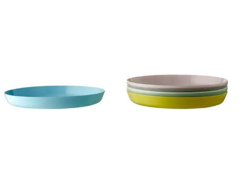 KALAS Children's Plastic Plate Set of 6