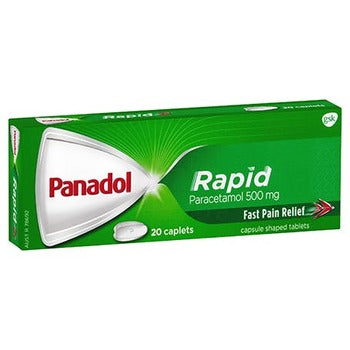 Panadol Rapid Caplets 500mg 20