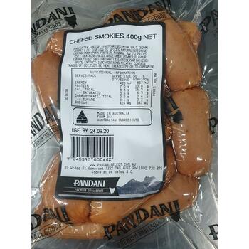 Pandani Cheese Smokies 400g Pack