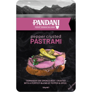 Pandani Pepper Crusted Pastrami 120g