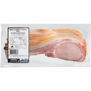 Pandani Rindless Middle Bacon 400g