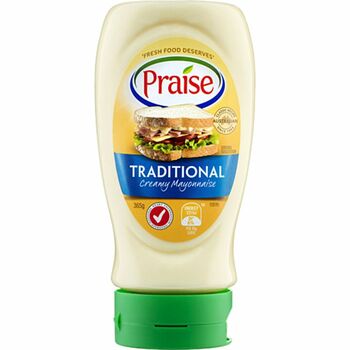 Praise Traditional Creamy Mayonnaise 365g