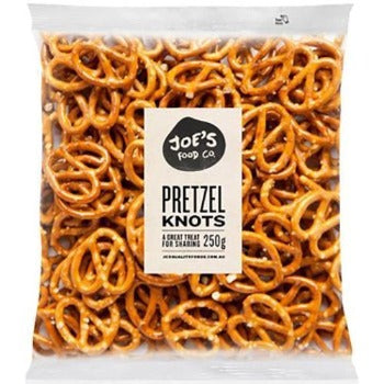 JC Nuts Joes Snacks Pretzel Knots 250g