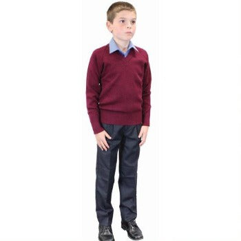 Pullover Wool Burgundy