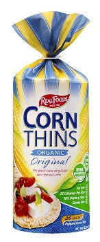 Real Foods Corn Thins Original 150g