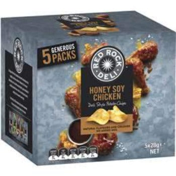 Red Rock Deli Honey Soy Chicken 5 x 28g
