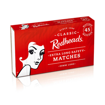 Redheads Extra Long Matches 45s