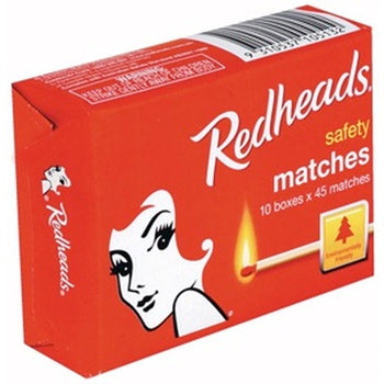 Redheads Matches 10x45s