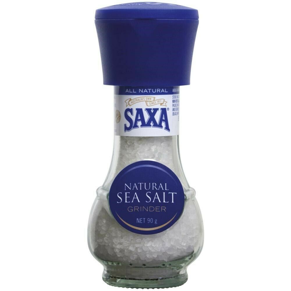 Saxa Sea Salt Grinder 90g