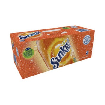 Schweppes Soft Drink Sunkist Cans 10 pk