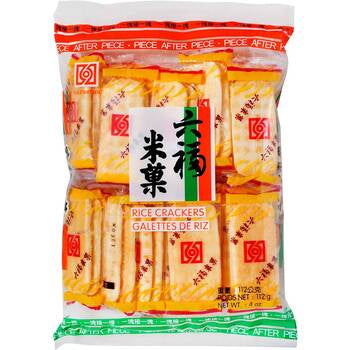 Six Fortune Snacks Rice Crackers 112g
