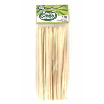 Bamboo Skewer - 2.5mm x 20cm - 100pk