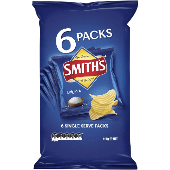 Smith's Original Crinkle Cut Chips 170g