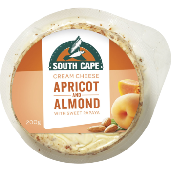 South Cape Apricot & Almond Cream Cheese 200g