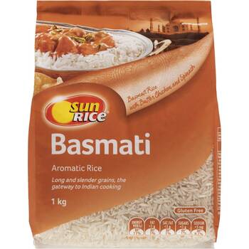 Sunrice Basmati Rice 1kg