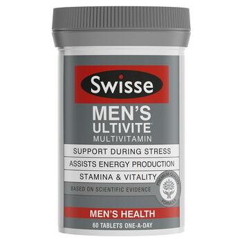 Swisse Mens's Ultivite 60 Tabs
