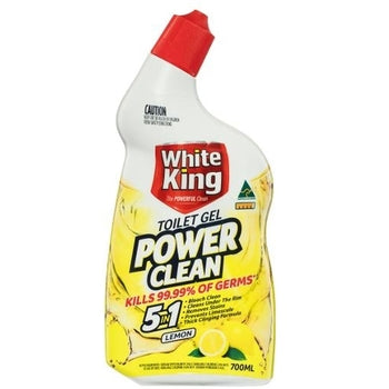White King Toilet Gel Power Clean 5 in 1 700ml