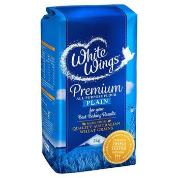 White Wings Plain Flour 2kg