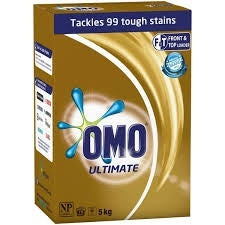 Omo Ultimate Front & Top Laundry Powder 5kg
