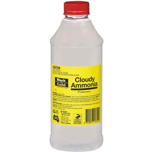 Black & Gold Cloudy Ammonia 1l
