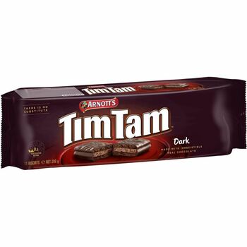 Arnott's Tim Tam Dark Chocolate 200g