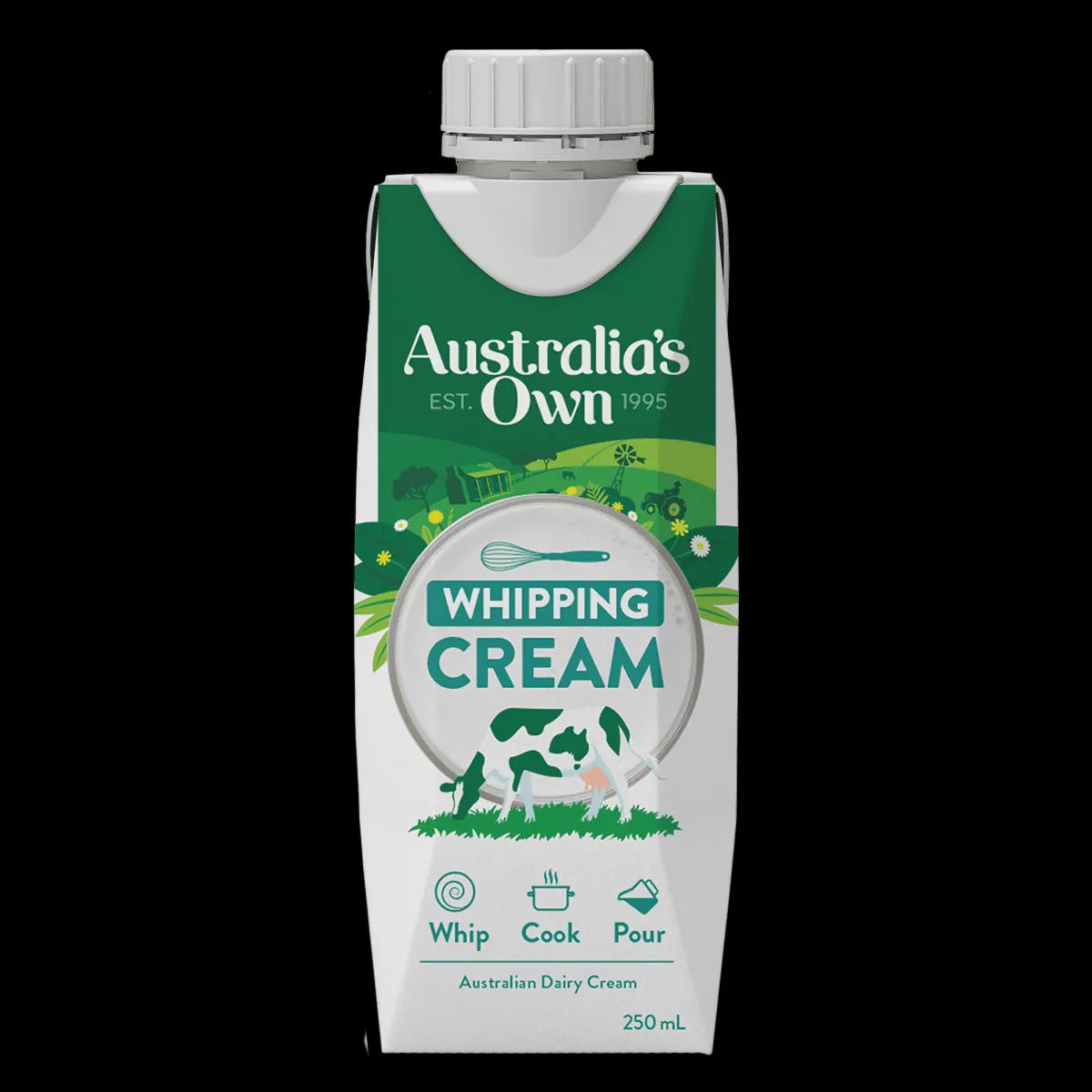 Australia's Own Whipping Cream UHT cream 250ml