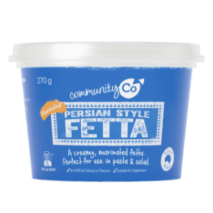 Community Co Persian Style Fetta Cheese 270g