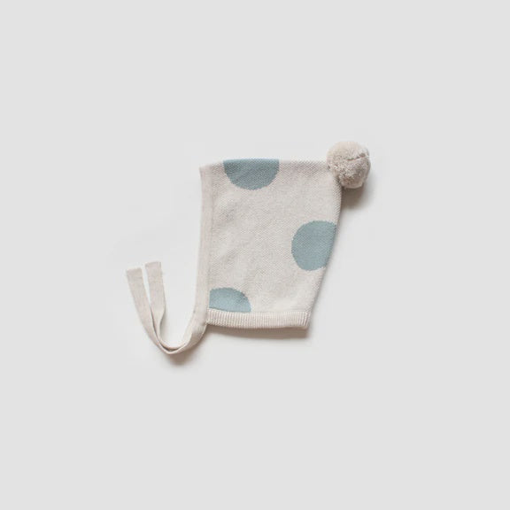 Organic Cotton Knit Bonnet