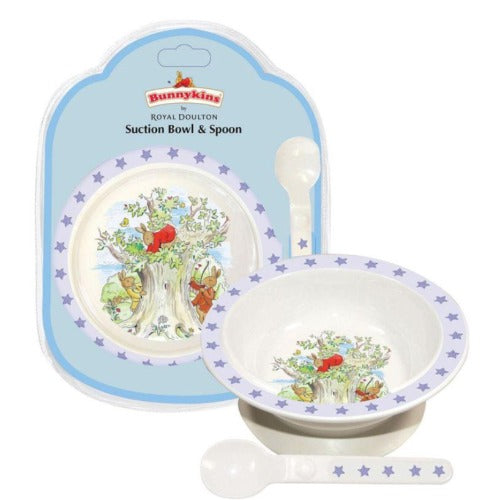 Bunnykins Suction Bowl & Spoon - Shining Stars