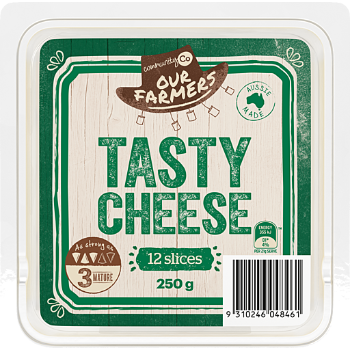 Community Co Tasty Cheese Sliced 250g