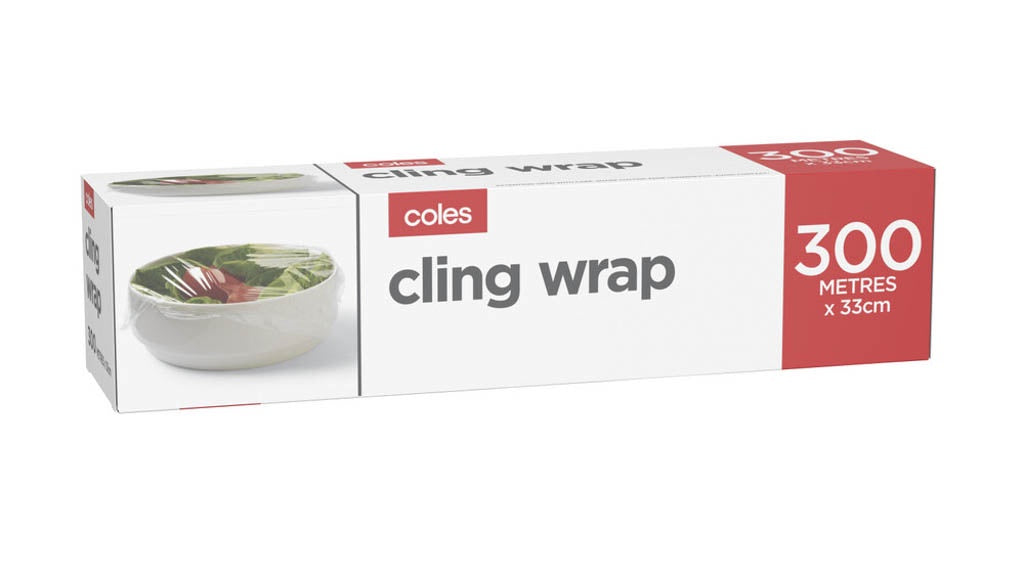 Coles Cling Wrap 300 m x 33 cm