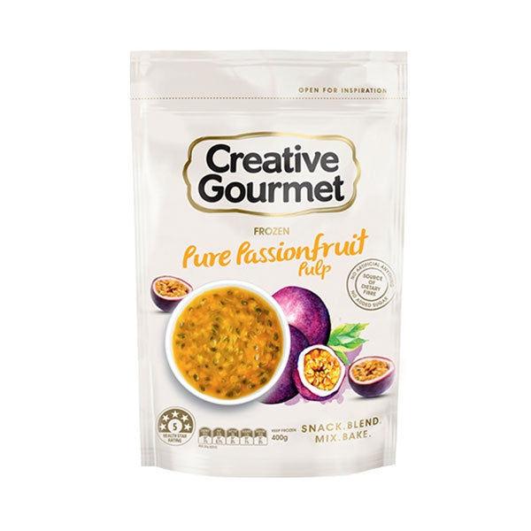 Creative Gourmet Frozen Passionfruit Cube 400g