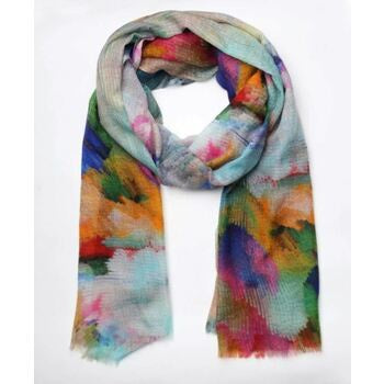 Abstract Merino Neck Scarf W18-20WS