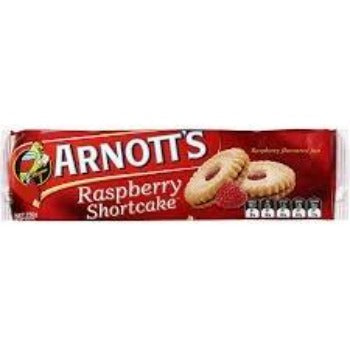 Arnott's Raspberry Shortcake Biscuits 250g