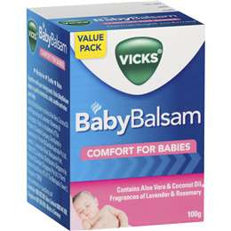 Vicks 100gm Baby Balsam Comfort for Babies