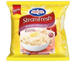 Birds Eye Steam Mash Potato With Butter 400g