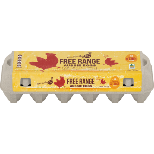 Community Co Free Range Eggs Extra Large 700g